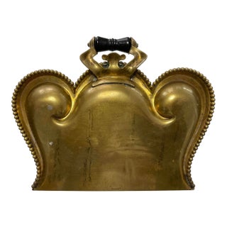 Early 20th Century Brass Crumb Tray by S. Sternau & Co. New York For Sale