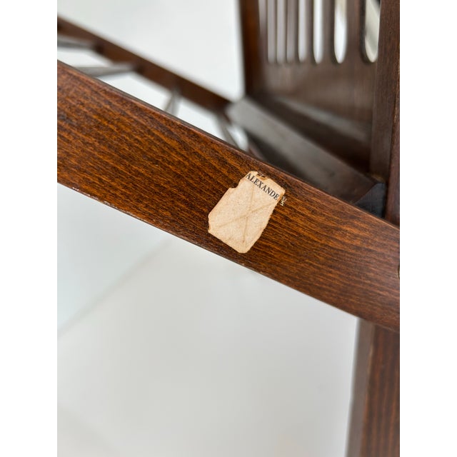 Mid-Century Modern Vintage Retro Rosewood Mid Century Modern Magazine Rack, 1950s For Sale - Image 3 of 8