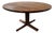 Zebra Wood Extension Dining Table, 48 Inches For Sale