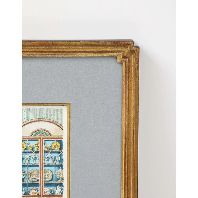 Small Watercolor of “Lady’s Parlor” by David Connell For Sale - Image 4 of 4