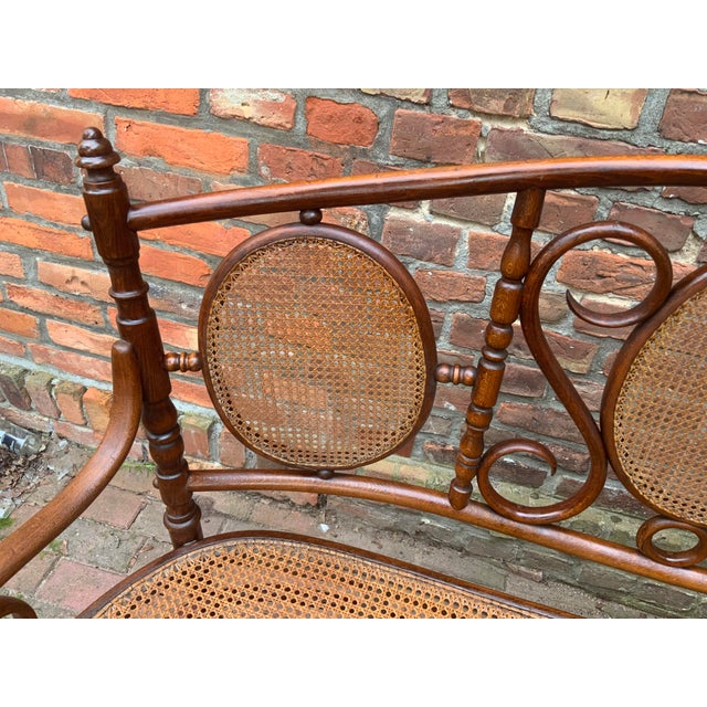 Antique Sofa in Bentwood from Thonet, 1890 For Sale - Image 9 of 15