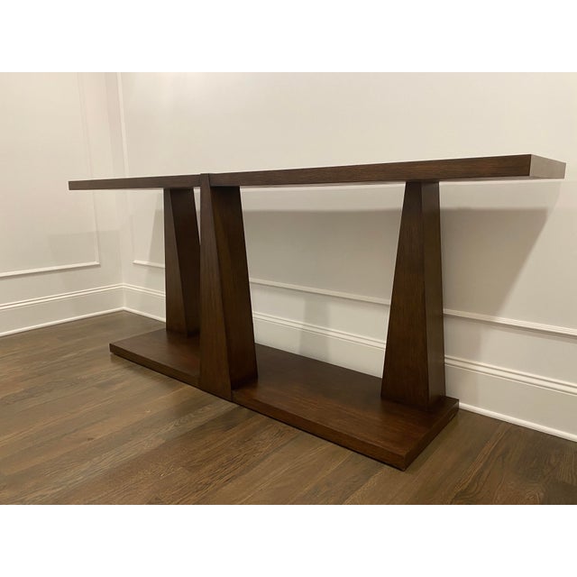 Century Furniture Column Console Table Chairish