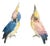 Porcelain Parrots, 20th Century, Set of 2 For Sale