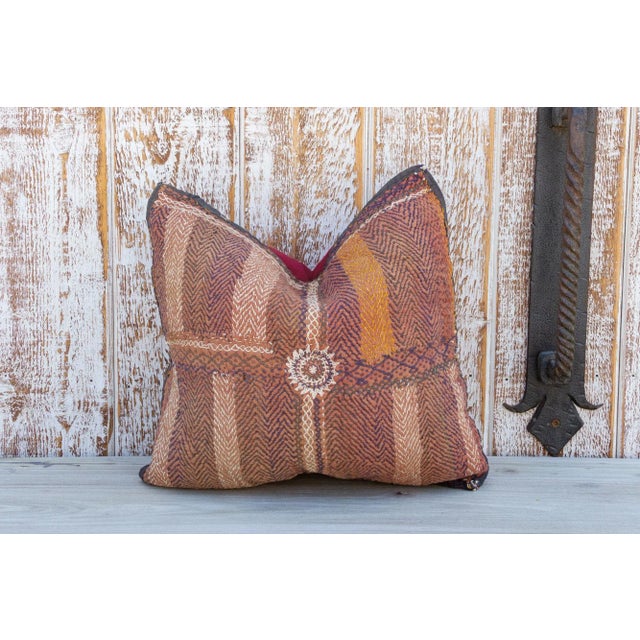Textile Thar Sindh Sami Square Pillow For Sale - Image 7 of 9