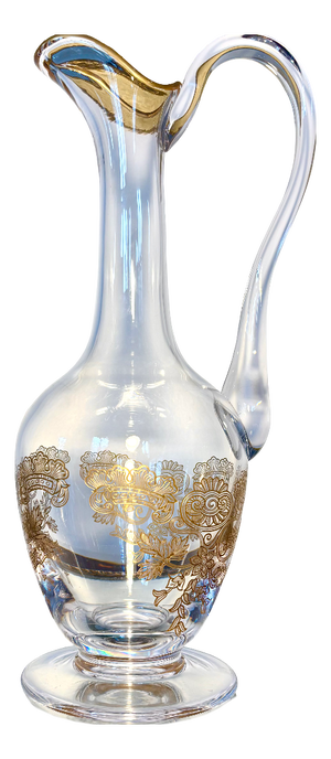 Vintage French Crystal Pitcher from Sèvres, 2010s