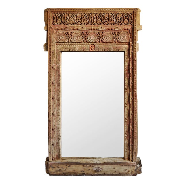 Antique Rajasthan Full Length Mirror Chairish