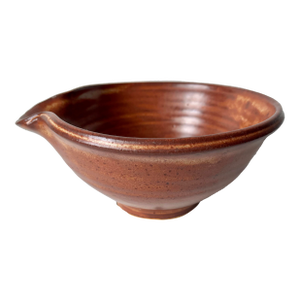 Vintage Art Pottery Batter Spouted Bowl-Signed