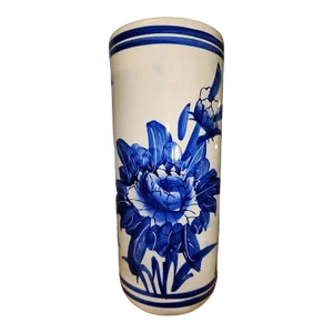19th Century Chinese Lotus Brush Pot