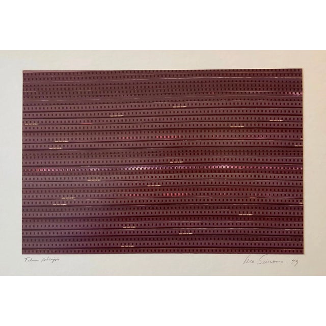 Photography Vera Simons, Film Strips Photo Mosaic Collage Photograph, Female Aviator Feminist Art, 1979 For Sale - Image 7 of 7