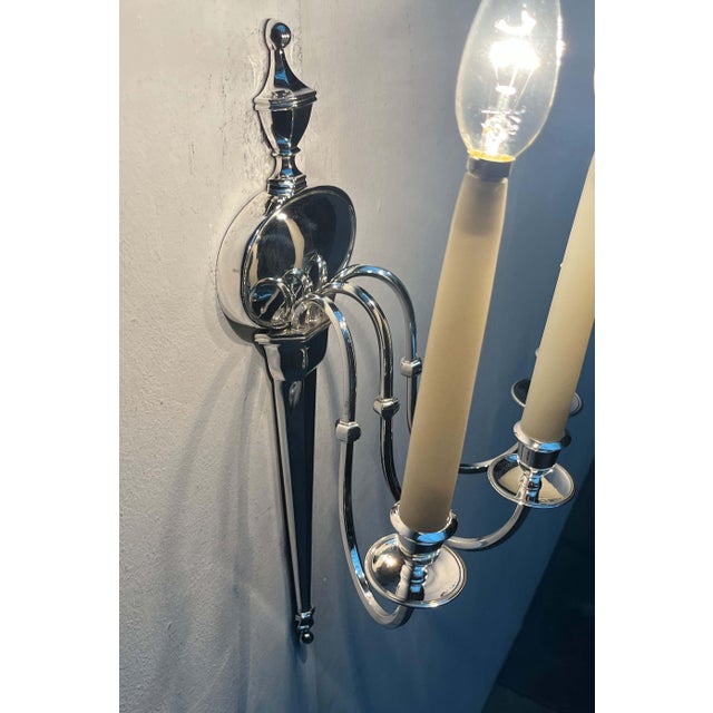 Vintage Neo-Classical Hollywood Regency Italian Sconces, Set of 3 For Sale - Image 16 of 18