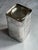 1990s Silver-Plate Tea Canister With Etched Design and Details For Sale - Image 5 of 7