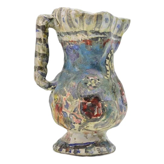 Sirio Pellegrini, Jug Sculpture, 1960s, Terracotta For Sale