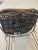 Late 20th Century Ethan Allen Wrought Iron Bar Height Counter Stools - a Pair For Sale - Image 10 of 12