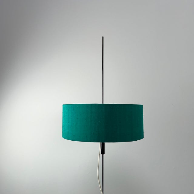 Green Floor Lamp with Tulip Base by Josef Kuntner & Hans-Jörg Walter for Ruser & Kuntner, Germany, 1960s For Sale - Image 10 of 14