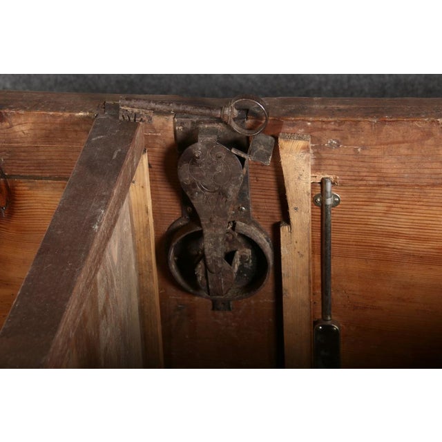 Early 18th Century Large Antique Baroque Chest, 1700 For Sale - Image 5 of 18