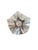 1980s 1980s MCM Atomic Metal Candle Holder Space Age Silver Tone Solid Aluminum Star Shaped For Sale - Image 5 of 6