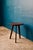 Brutalist Tripod Side Table in Wood, 1970s For Sale - Image 3 of 6