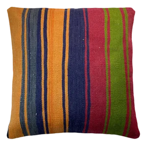 Vintage Turkish Meditation Kilim Pillow Cover