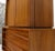 Mid 20th Century American Walnut Concave Front Gentleman's Chest Dresser Double Door Compartment For Sale - Image 5 of 13