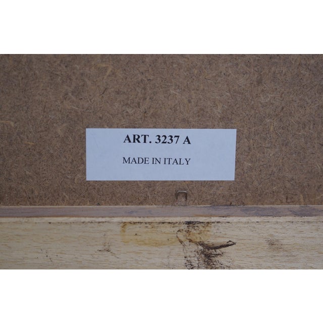 Pair French Style Classical Framed Wall Art For Sale - Image 12 of 12