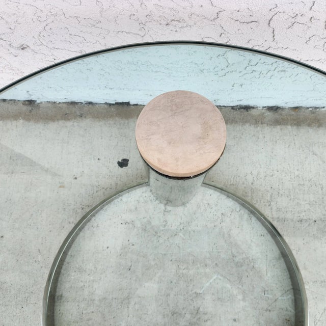 Chrome MCM Chrome Coffee Table by Leon Rosen for Pace 1970s For Sale - Image 8 of 13