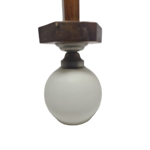 The wall lamp comes from the 1950s. Up to 250V (Europe/UK Standard).The wiring of this item may be original and might need...