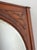 Brown Antique French Oak Arched Carved Wall Mirror For Sale - Image 8 of 16