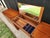 1960s Arne Wahl Iversen for Vinde Møbelfabrik Danish Modern Teak Vanity Desk Set | Made in Denmark | Floating Vanity With Hidden Mirror Dresser Set For Sale - Image 11 of 16