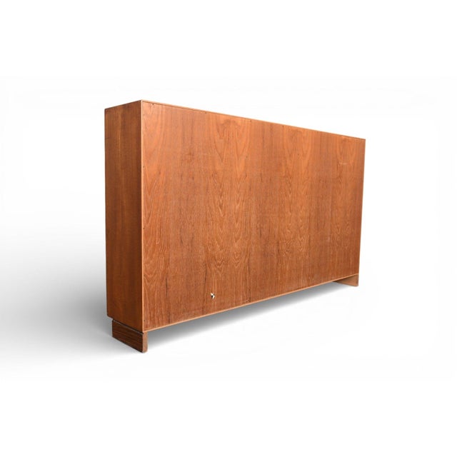 Mid 20th Century Ib Kofod Larsen "Danish Range" Low Bookcase N Teak + Rosewood, Attributed For Sale - Image 10 of 10