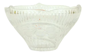 Vintage Anna Hutte German Decorative Crystal Bowl