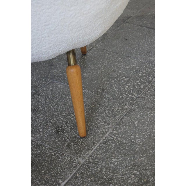 Boucle Lounge Chair by Fritz Neth for Correcta For Sale - Image 9 of 11