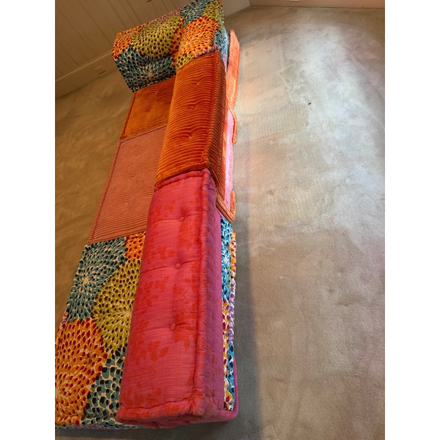 Textile Roche Bobois Attributed Mah Jong Modular Sofa by Hans Hopfer For Sale - Image 7 of 8