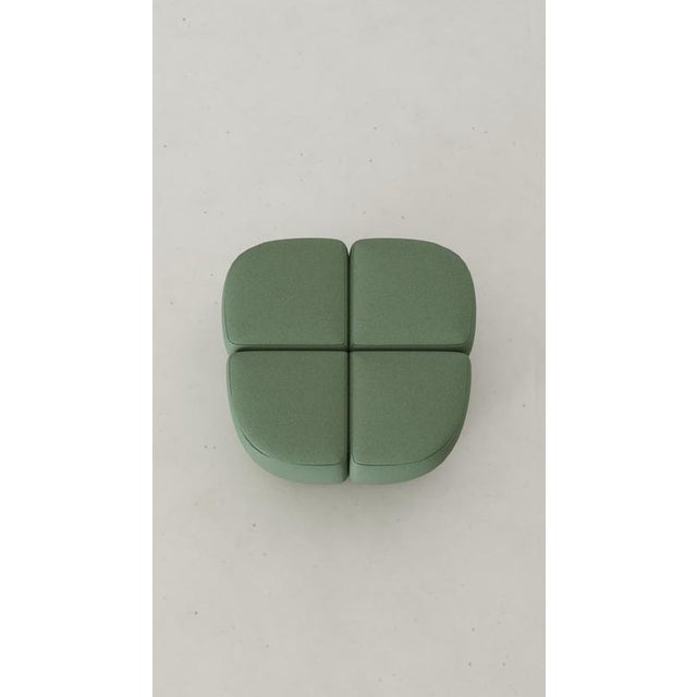 Max Ottoman in Kvadrat Hero 2 Fabric by Julien Lestrille For Sale - Image 4 of 6