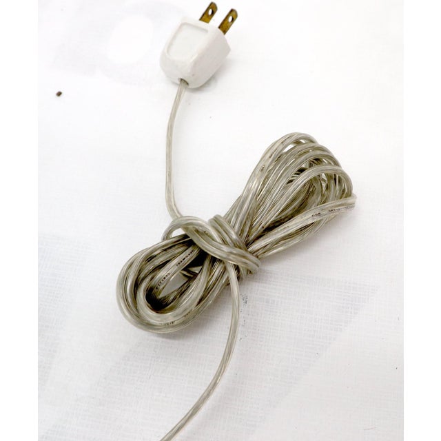 Mid-Century Modern Large Crystal and Chrome Mid-Century Modern Table Lamps For Sale - Image 3 of 14