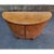 Wood Century Furniture Omni Collection Burl Walnut Demilune Cabinet For Sale - Image 7 of 8