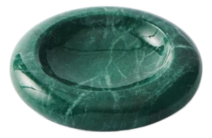 Italian Alabaster Forest Green Catchall