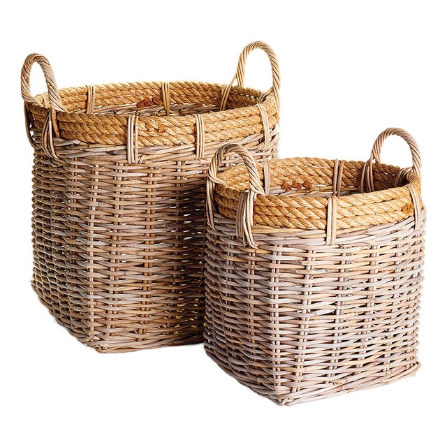 Sonoma Harvest Baskets, Set Of 2 For Sale
