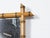 French French Turn of the Century Walnut Faux Bamboo Light Brown Wall Mirror, 1900s For Sale - Image 3 of 9