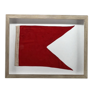 Coastal Wall Decor Letter "B" Framed Wall Art