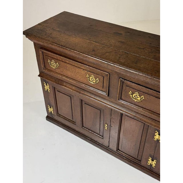 English Oak Sideboard, 1720s For Sale - Image 18 of 18