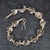 Ajd 18 Inch Clear Quartz Nuggets With Silvery Accents Necklace For Sale In Raleigh - Image 6 of 6