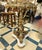 Baroque Grand French Baroque Coffee Table With Glass Top, Marble Base & Gilded Sculptural Details For Sale - Image 3 of 4
