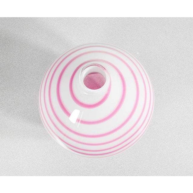 1990s Blown Glass Vase by Paolo Crepax For Sale - Image 5 of 10