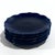 Add a touch of vibrant mid-century sophistication to your table setting with this set of Vintage Lillian Vernon Cobalt...