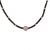 Metal Diamond Black White Necklace 19 TCW 18k Gold Certified For Sale - Image 7 of 8