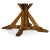 Not Yet Made - Made To Order Rustic Round Walnut Dining Table For Sale - Image 5 of 6