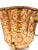 Copper Vintage Embossed Copper Planter / Cachepot With Lion Head Ring Handles & Paw Feet - English / French Country / Rustic European For Sale - Image 8 of 13