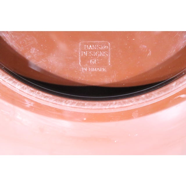 Chocolate Dansk Mixing Bowl by Gunnar Cyren 1970's For Sale - Image 8 of 8