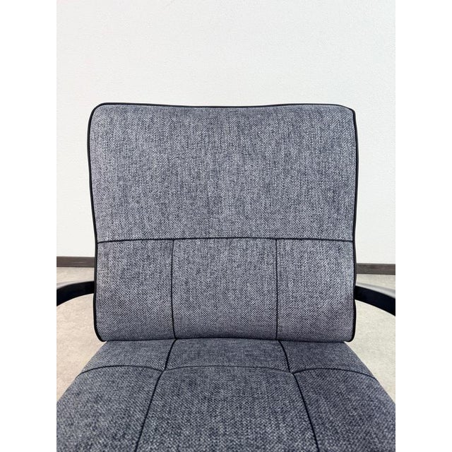 Black Mid-Century Modern Lounge Chairs by František Jirák, 1960s, Set of 2 For Sale - Image 8 of 12