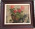 Vintage Oil Painting of Geraniums in Pots For Sale - Image 9 of 10